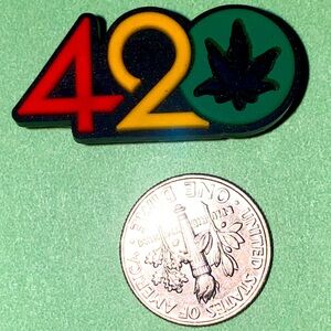 (10 for $15) Jamaica Bob Marley Reggae 420 Cannabis Crocs Shoe Charms